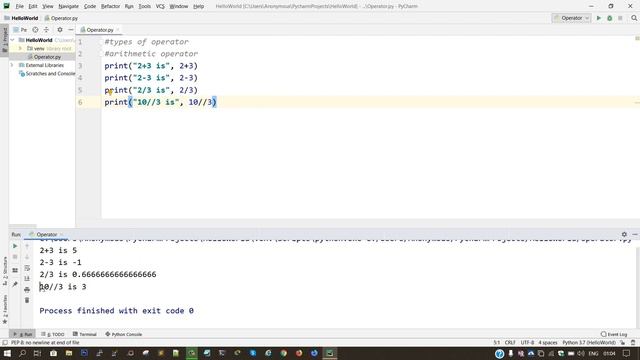 5 - Python | What is Operator ? Types ? | How to Use Operators ? in Hindi смотреть онлайн