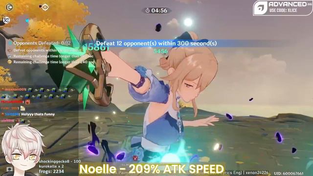 What 248% Attack Speed Looks Like | Genshin Impact смотреть онлайн