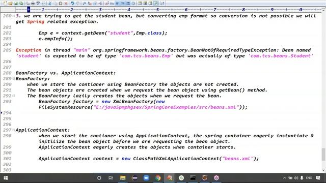 Sprin boot Tutorials || ApplicationContext vs BeanFactory || by Mr.Ratan || class-04 смотреть онлайн