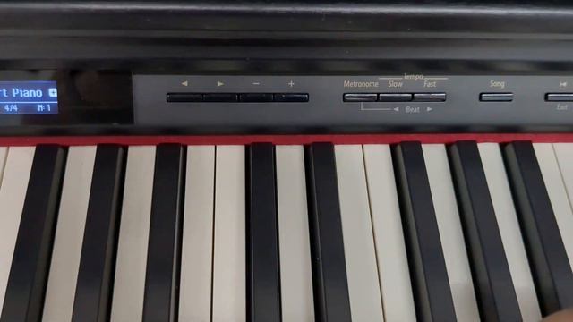 Roland HP605 digital piano in satin black finish stock number 23214 смотреть онлайн