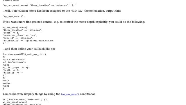 Wordpress: register_nav_menus, then create menus programatically (2 Solutions!!) смотреть онлайн