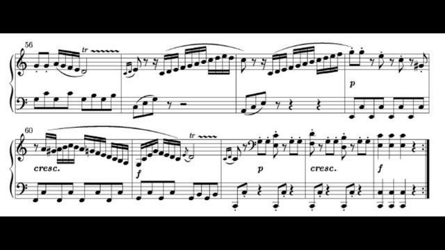 Clementi Piano Sonatina Op. 36 No. 3 in C Major - Complete w/ Sheet Music смотреть онлайн
