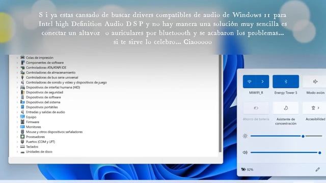 FIX AUDIO HIGH DEFINITION DSP en WINDOWS 11 смотреть онлайн