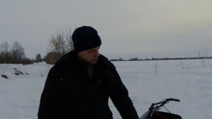 Самодельный снегоход с двигателем Lifan