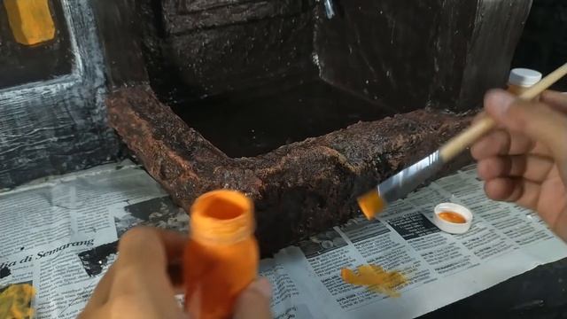 Styrofoam Aquarium Decorations - Build A Simple Garden Waterfall Aquarium Very Easy смотреть онлайн