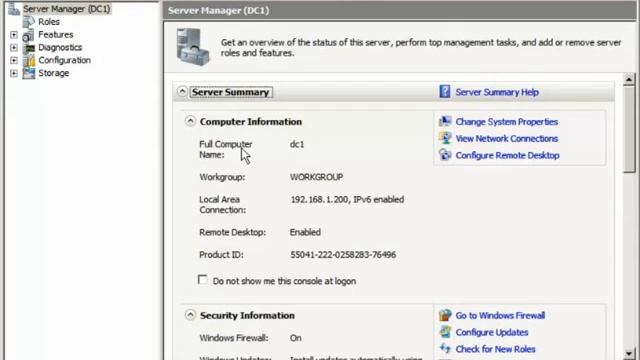 0.3.2 Using Server Manager смотреть онлайн