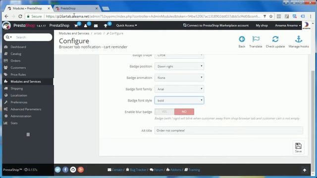 Browser tab badge notification - cart reminder v1.0.0 смотреть онлайн