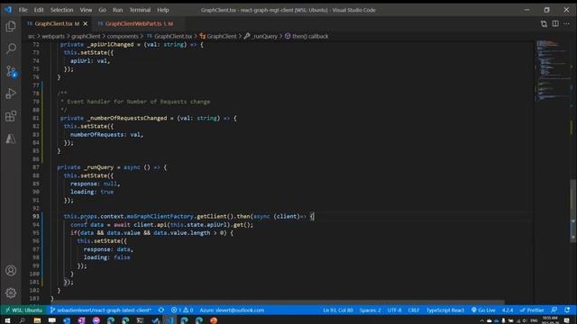 Building Microsoft Graph get client web part with latest Graph Client SDK смотреть онлайн