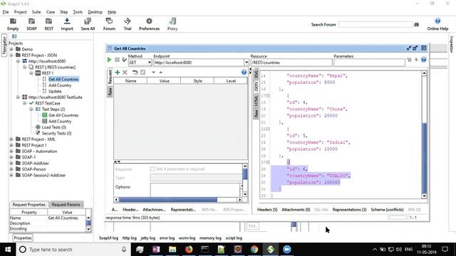 REST API Automation using SOAP UI смотреть онлайн