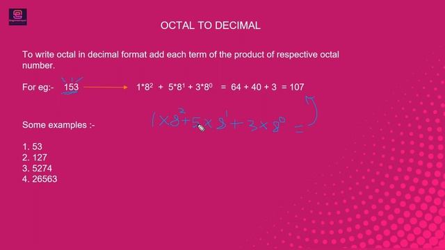 Octal to Decimal • Conversion from octal to Decimal number system #octaltodecimal #decimal смотреть онлайн