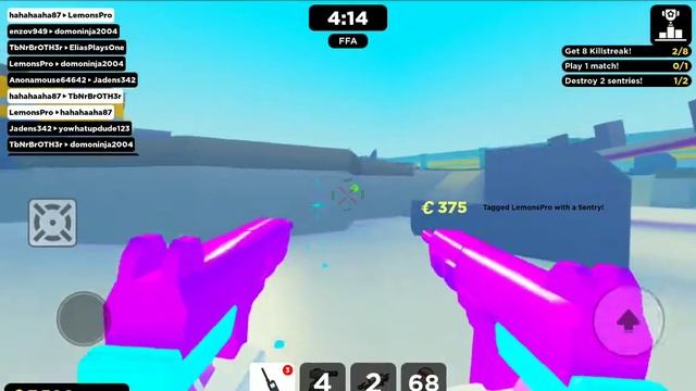 Roblox=Money Gun! BIG Paintball! смотреть онлайн