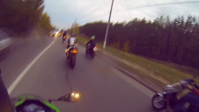 Закрытие мото сезона 2014 (октябрь) смотреть онлайн