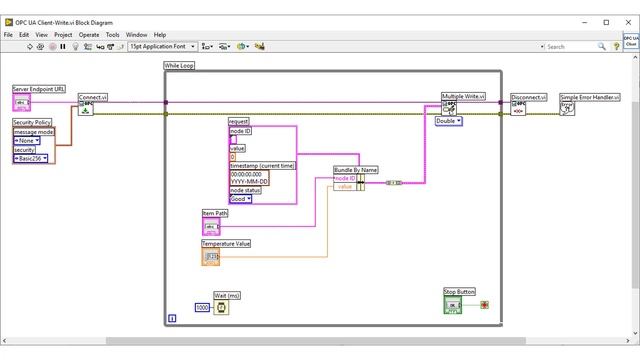 LabVIEW OPC UA смотреть онлайн