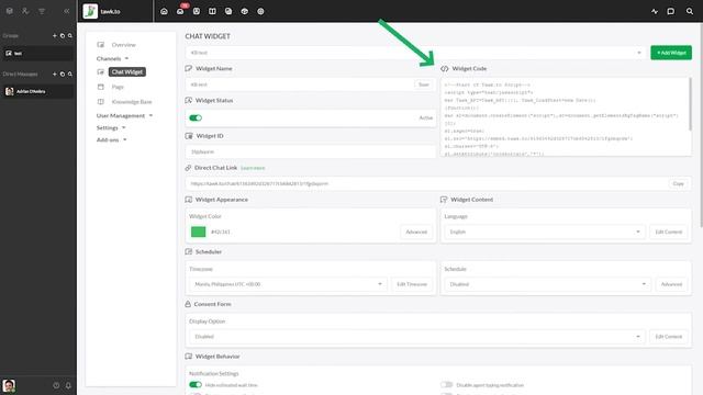 Adding a widget to your website смотреть онлайн
