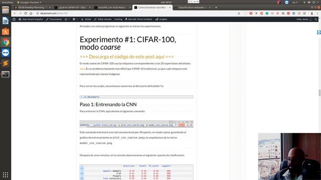 Cómo Entrenar Una Red Automáticamente en CIFAR-10 y CIFAR-100 con Autokeras смотреть онлайн