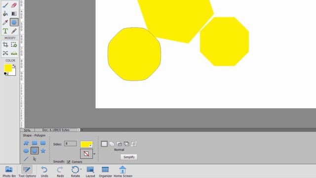 How To Use the Shape Tools Photoshop Elements смотреть онлайн