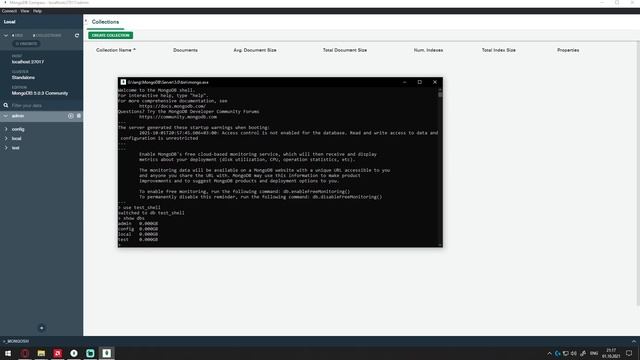 MongoDB создание базы данных | MongoDB уроки для начинающих смотреть онлайн
