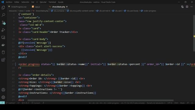 Actualización barra de progreso en tiempo real con Laravel 7 | Pusher - Vue - Laravel | #2 смотреть онлайн