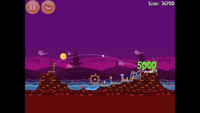Angry Birds Season Mooncake Festival 1-14 HD 3 stars walkthrough gameplay tutorial Ipad 2 смотреть онлайн