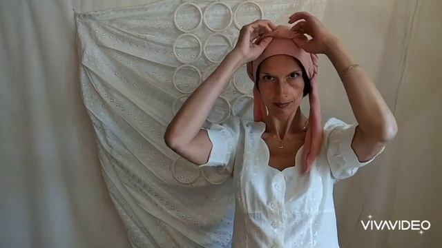 Чалма С лямками, Фуляр 30% шёлк на хб подкладе смотреть онлайн