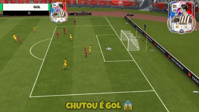 [INCRÍVEL] 😱 REVIEW DO FERNANDO TORRES GER 91 NO FC MOBILE 24