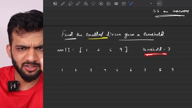 BS-14. Find the Smallest Divisor Given a Threshold | Binary Search смотреть онлайн