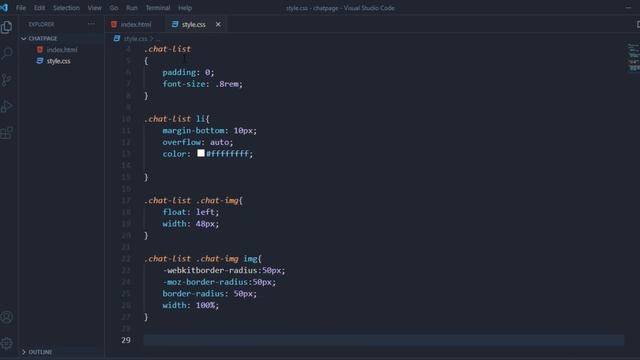 Simple chat page in HTML CSS & Bootstrap 5 | Code Breakers смотреть онлайн