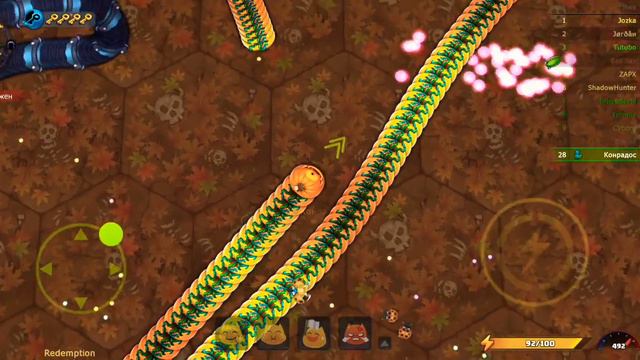 Longest snake in the game LittleBigSnake/Самая длинная змея в игре LittleBigSnake. Part-Часть 6 смотреть онлайн