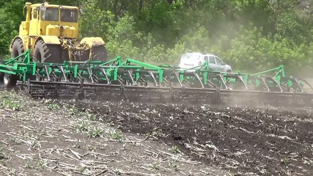 Паровой культиватор КП-10 в поле смотреть онлайн