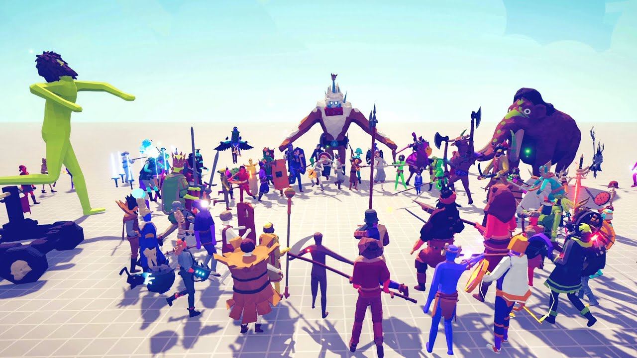 ALL UNITS BATTLE ROYALE - Totally Accurate Battle Simulator TABS