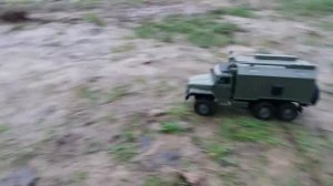 Тест-драйв УРАЛА WPL B36 с пульт управления