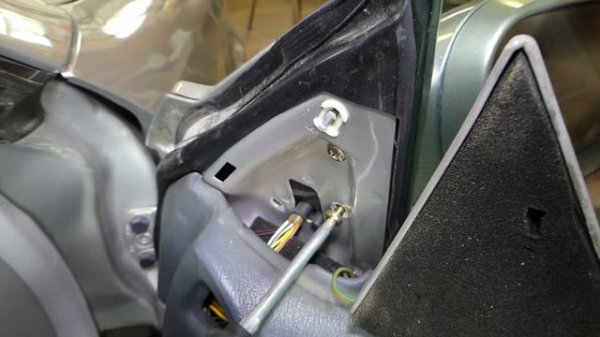 MERCEDES CLK W208 SIDE VIEW MIRROR REMOVAL REPLACEMENT CLK320 CLK430 CLK200 CLK230