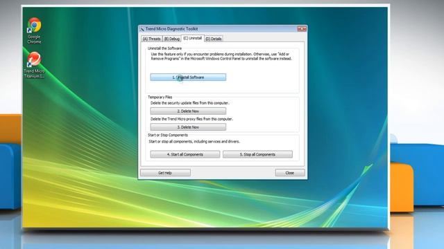 How to remove Trend Micro® security software from Windows® Vista смотреть онлайн