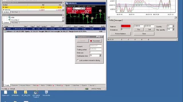 MegaClicker - автоторговля без советников. Настройка. смотреть онлайн