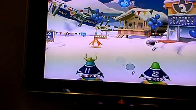 Club Penguin Game Day Wii Gameplay смотреть онлайн