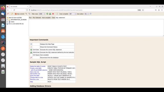 Configure JdbcTemplate with h2 database - Part 2 | Jdbc Template | Spring Boot смотреть онлайн
