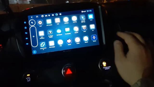 Китайская Android магнитола на FIAT 500X смотреть онлайн