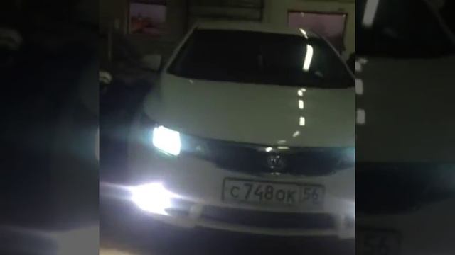 Kia Cerato. Установка Би Линз в Оренбурге. смотреть онлайн