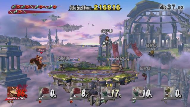 Nothing Harder! - Donkey Kong (Super Smash Bros Wii U Classic Mode 9.0) смотреть онлайн