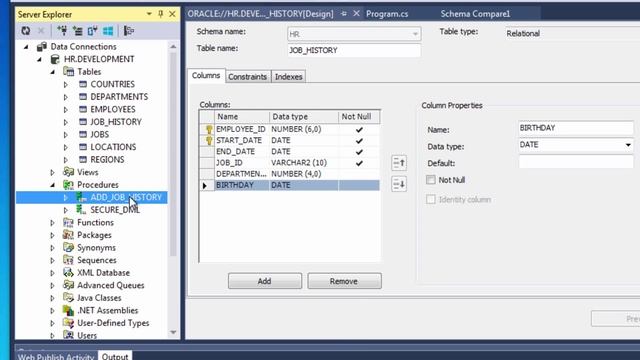 Oracle Schema Compare Tools and SQL Deployment Script Generation in Visual Studio смотреть онлайн