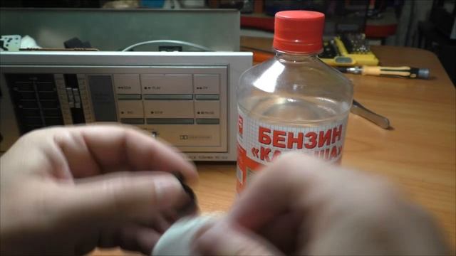 Лентопротяжка магнитофона. Перемотка. Техническая серия смотреть онлайн