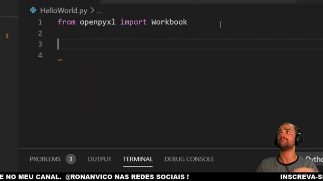 PYTHON com EXCEL - Dê os Primeiros Passos!!! OpenPyXL (PARA iniciantes!) смотреть онлайн