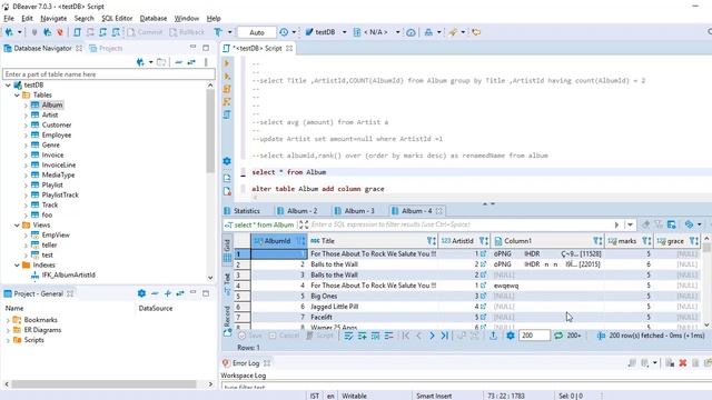 ALTER command in SQL смотреть онлайн