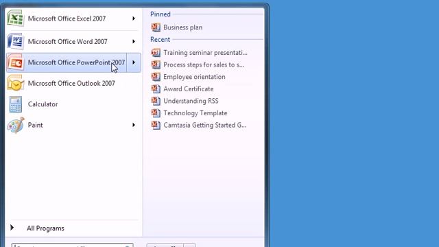 Windows 7 | Finding Recently Used Files (Jump Lists) смотреть онлайн