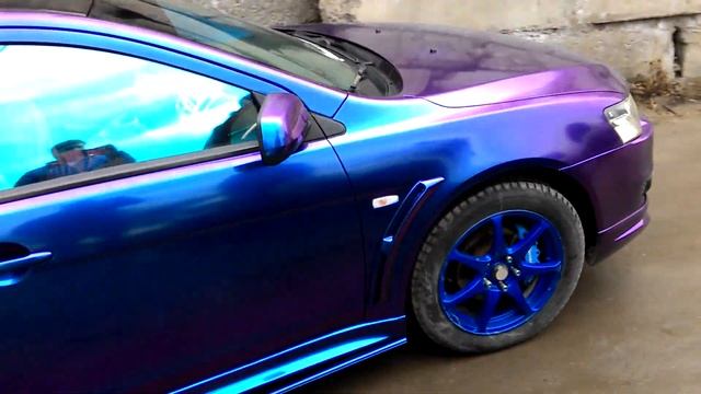 Lancer Plasti Dip Хамелеон + лак High Gloss | DipDealer смотреть онлайн