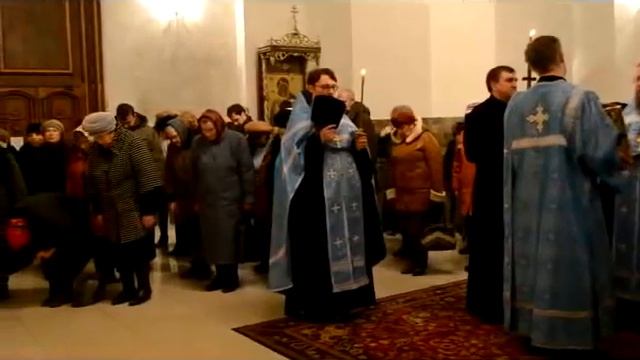 Всенощная на Введение во храм Пресвятой Богородицы смотреть онлайн