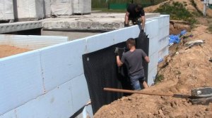 Гидроизоляционная мембрана для фундамента