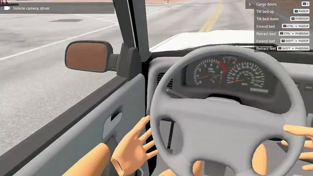 How to put Hands on the steering wheel |BeamNG.Drive смотреть онлайн