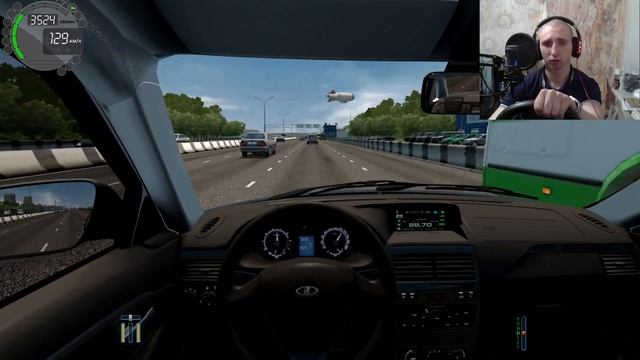 Сделал из СТАРОЙ приоры НОВУЮ ОПЕРСКУЮ ПРИОРУ! City Car Driving С РУЛЁМ. смотреть онлайн