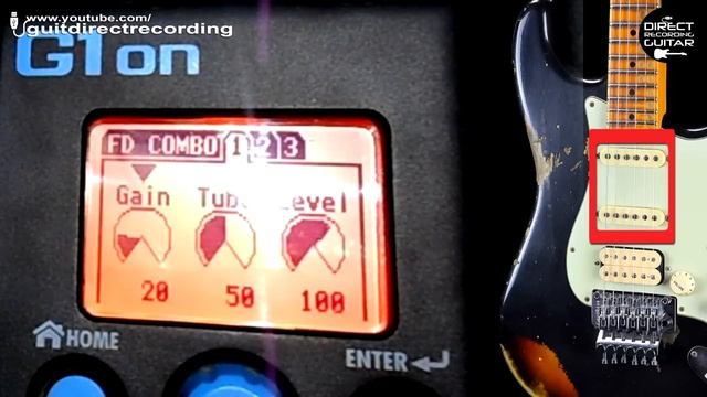 ZOOM G1on G3 CLEAN CHORUS G1xon G5 Fender Twin Simulation [Patches]. смотреть онлайн